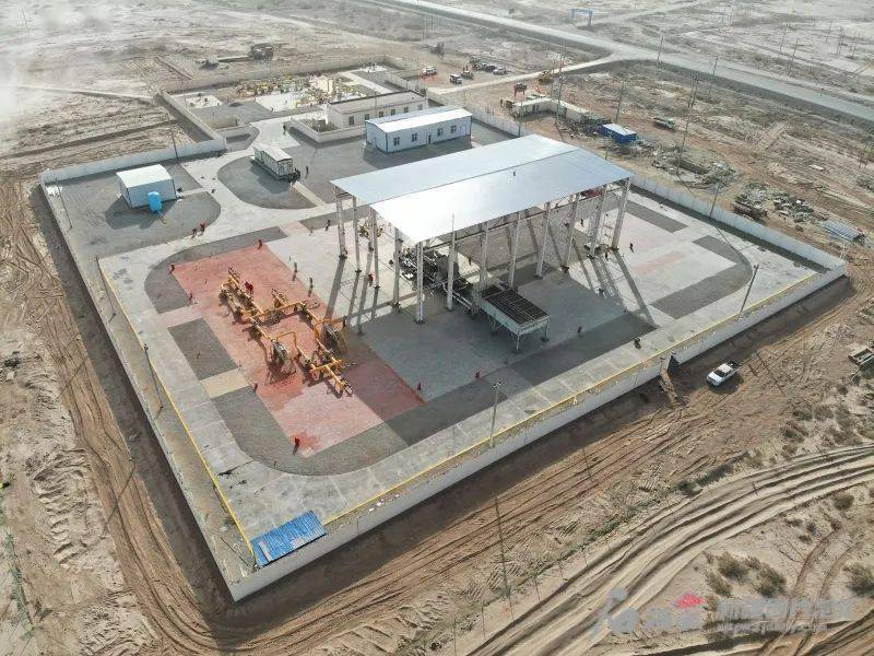 南疆天然气利民管网三岔压气站工程投产